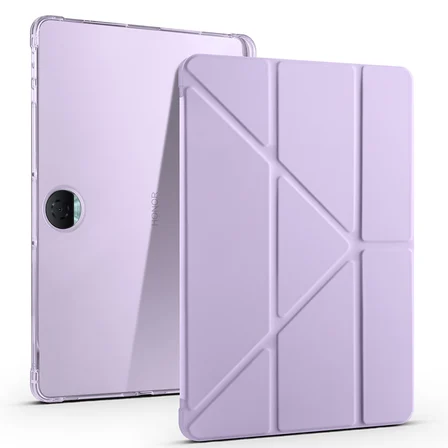 Honor Pad 9 Uyumlu Kılıf Zore Tri Folding Kalem Bölmeli Standlı Kılıf