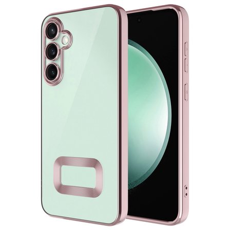 Samsung Galaxy A26 Uyumlu Kılıf Kamera Korumalı Logo Gösteren Zore Omega Kapak