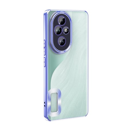 Honor 200 Pro Uyumlu Kılıf Kamera Korumalı Logo Gösteren Zore Omega Kapak