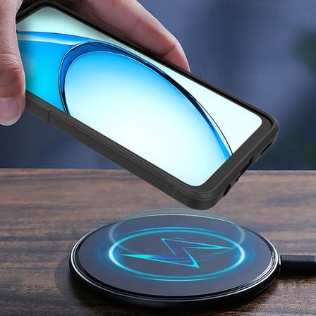 Oppo A60 Uyumlu Kılıf Esnek TPU Oyuklu Arka Yüzey Tasarımlı Zore Etnik Silikon Kapak