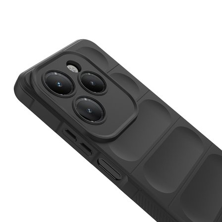 Infinix Hot 40 Uyumlu Kılıf Esnek TPU Oyuklu Arka Yüzey Tasarımlı Zore Etnik Silikon Kapak