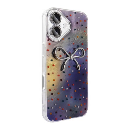 Apple iPhone 16 Plus Uyumlu Kılıf Kamera Korumalı Figürlü Zore Ponti Silikon Kapak