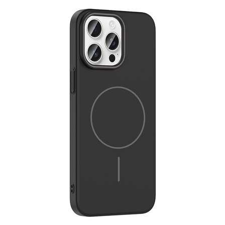 Apple iPhone 14 Pro Max Uyumlu Kılıf M-safe Şarj Özellikli Zore Ruby Sert Kapak