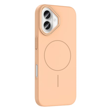 Apple iPhone 16 Uyumlu Kılıf M-safe Şarj Özellikli Zore Ruby Sert Kapak