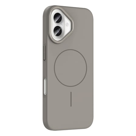 Apple iPhone 16 Uyumlu Kılıf M-safe Şarj Özellikli Zore Ruby Sert Kapak