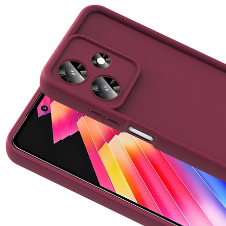 Infinix Hot 30 Uyumlu Kılıf Kamera Korumalı Zore Ananas Kapak