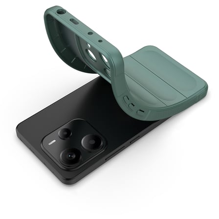 Xiaomi Redmi Note 14 4G Uyumlu Kılıf Esnek TPU Oyuklu Arka Yüzey Tasarımlı Zore Etnik Silikon Kapak