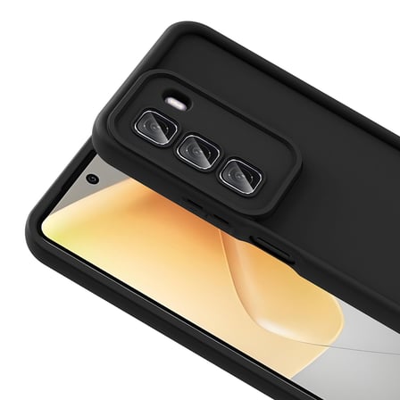 Infinix Hot 50 4G Uyumlu Kılıf Kamera Korumalı Zore Ananas Kapak