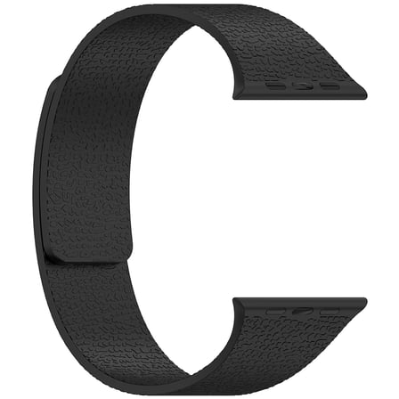 Apple Watch 10 42mm Uyumlu Zore KRD-136 Kabartma Desenli Silikon Kordon