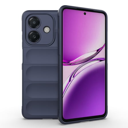 Oppo A3 Uyumlu Kılıf Esnek TPU Oyuklu Arka Yüzey Tasarımlı Zore Etnik Silikon Kapak