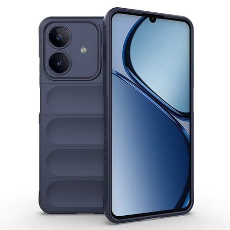 Realme Note 60 Uyumlu Kılıf Esnek TPU Oyuklu Arka Yüzey Tasarımlı Zore Etnik Silikon Kapak