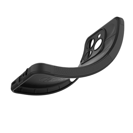 Realme C61 Uyumlu Kılıf Esnek TPU Oyuklu Arka Yüzey Tasarımlı Zore Etnik Silikon Kapak