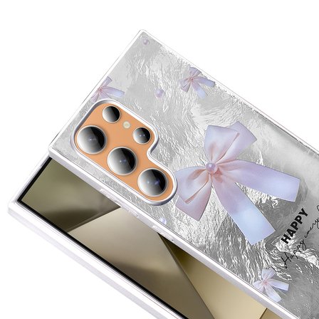 Samsung Galaxy S24 Ultra Uyumlu Kılıf Desenli Zore Mep Kapak