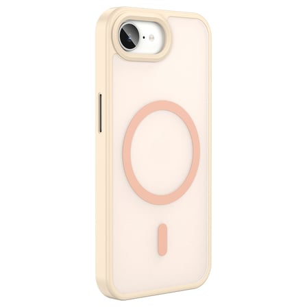 Apple iPhone 16E Uyumlu Kılıf M-safe Şarj Özellikli Mat Arka Yüzey Zore Sio Kapak