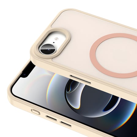 Apple iPhone 16E Uyumlu Kılıf M-safe Şarj Özellikli Mat Arka Yüzey Zore Sio Kapak