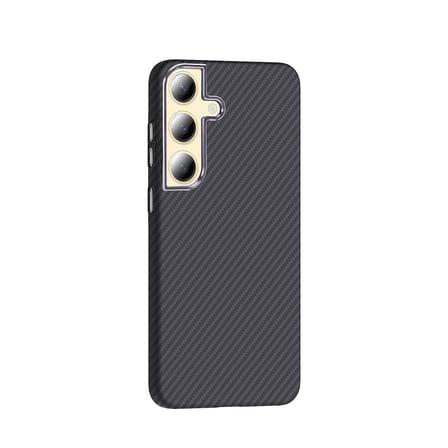 Samsung Galaxy S24 Uyumlu Kılıf M-safe Şarj Özellikli Karbon Fiber Görünümlü Zore Gros Kapak
