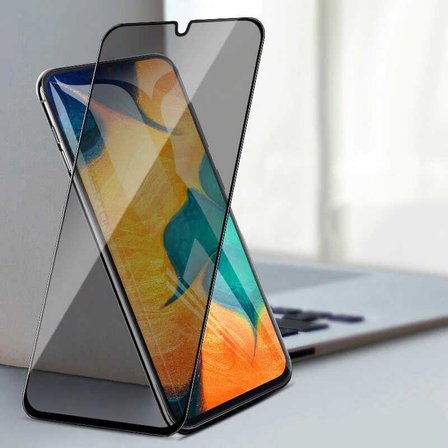 Samsung Galaxy A36 Uyumlu Zore New 5D Privacy Temperli Ekran Koruyucu