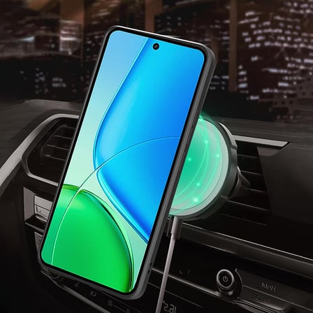 Vivo Y29 4G Uyumlu Kılıf Magnetik Standlı Kamera Korumalı Zore Sürgülü Vega Kapak