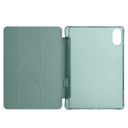 Xiaomi Redmi Pad 2 Uyumlu Kılıf Zore Tri Folding Kalem Bölmeli Standlı Kılıf