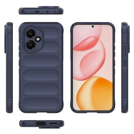 Honor 400 Uyumlu Kılıf Esnek TPU Oyuklu Arka Yüzey Tasarımlı Zore Etnik Silikon Kapak