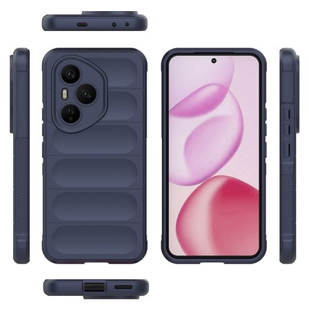 Honor 400 Pro Uyumlu Kılıf Esnek TPU Oyuklu Arka Yüzey Tasarımlı Zore Etnik Silikon Kapak