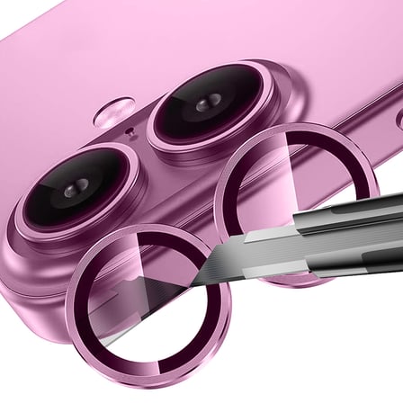 Apple iPhone 16 Uyumlu Zore Mikro Kamera Lens Koruyucu