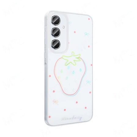 Samsung Galaxy A16 Uyumlu Kılıf Şeffaf Figürlü Zore Folk Sert Kapak