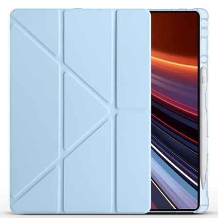 Honor MagicPad 2 Uyumlu Kılıf Zore Tri Folding Kalem Bölmeli Standlı Kılıf