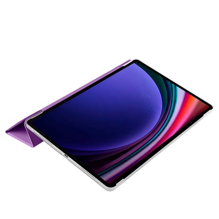 Samsung Galaxy Tab S9 FE Uyumlu Zore Smart Cover Standlı 1-1 Kılıf