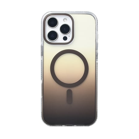 Apple iPhone 16 Pro Max Uyumlu Kılıf M-safe Şarj Özellikli Transparan Renk Geçişli Zore Toros Kapak
