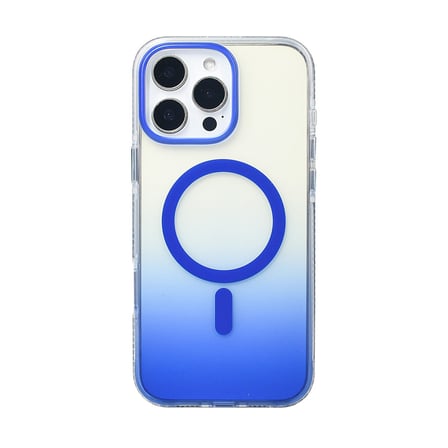 Apple iPhone 16 Pro Max Uyumlu Kılıf M-safe Şarj Özellikli Transparan Renk Geçişli Zore Toros Kapak