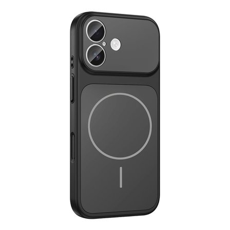 Apple iPhone 17 Uyumlu Kılıf Zore M-Safe Şarj Özellikli Kamera Korumalı Formen Kapak
