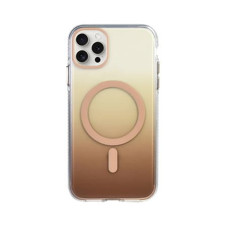 Apple iPhone 14 Pro Max Uyumlu Kılıf M-safe Şarj Özellikli Transparan Renk Geçişli Zore Toros Kapak