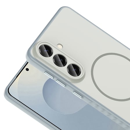 Samsung Galaxy A37 Uyumlu Kılıf M-safe Şarj Özellikli Zore Tea Kapak