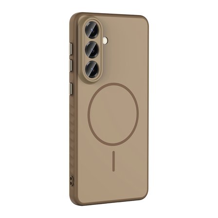 Samsung Galaxy A37 Uyumlu Kılıf M-safe Şarj Özellikli Zore Tea Kapak