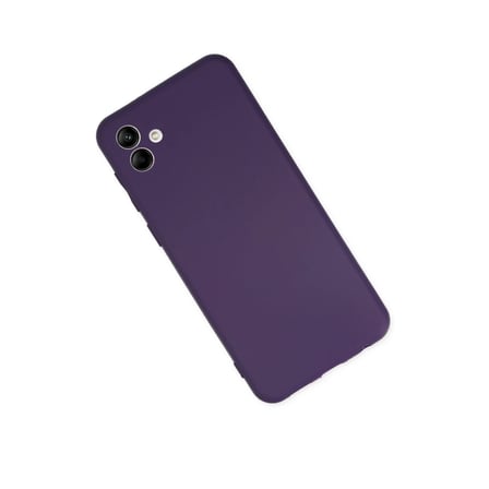 Samsung Galaxy A04 Kılıf First Silikon - Mor