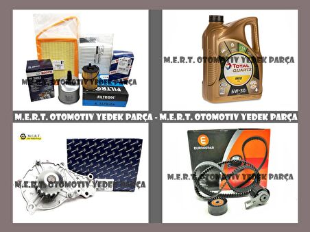 Peugeot 207 1.6 Hdi Komple Bakım Seti Filtre Yağ Triger Devirdaim