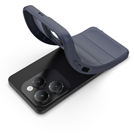 İnfinix Hot 40 Pro Kılıf Esnek TPU Oyuklu Arka Yüzey Tasarımlı Etnik Silikon Kapak