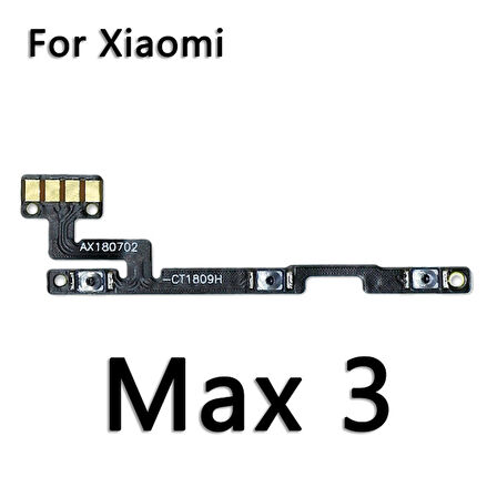 Tkgz Xiaomi Mİ MAX 3 On Off Yan Ses Filmi