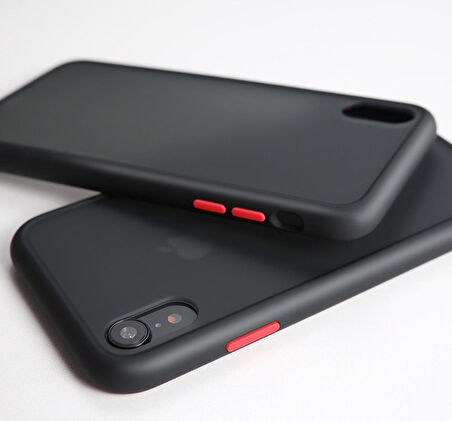 Apple iPhone XS Max 6.5 Mat Airbag El İzi Yapmayan Kaliteli Kılıf