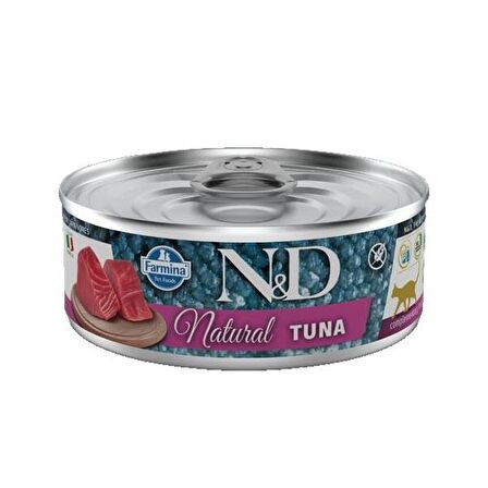 N&D Cat NATURAL Tuna 80g