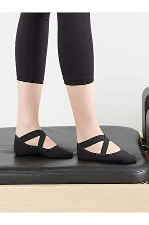 3'lü Pilates Ve Yoga Çorap Burun Dikişsiz Yıkanmış