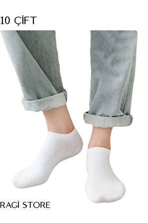 Unisex Patik Çorap 10 Çift