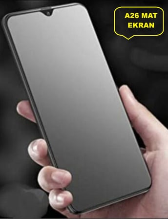 SAMSUNG A26 Uyumlu Samsung A26 Mat Ekran Koruyucu Mat Ekran Koruyucu Seramik Nano Tam Kaplar