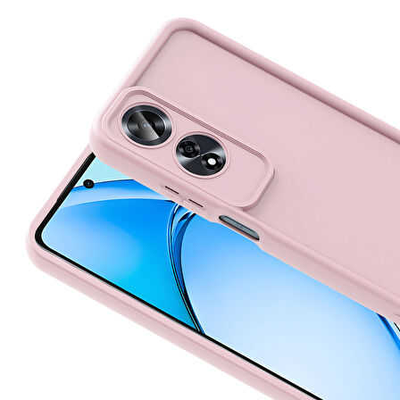 Oppo A60 Kılıf Kamera Korumalı Ananas Silikon Kapak