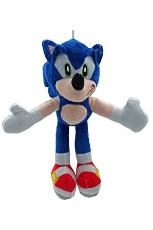 Sonic Hayranları İçin Özel 28cm. Boyunda Peluş Sonic Figürü