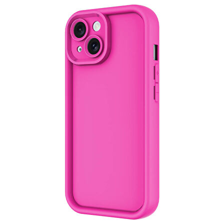 iPhone 15 Kılıf Kamera Korumalı Ananas Silikon Kapak