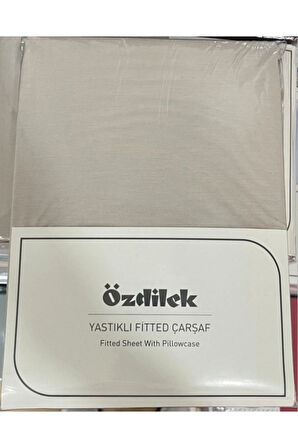 Özdilek Colurist Lastikli Fitted Tek Kişilik Çarşaf Takımı 120 x 200 +30 Cm ( 30 Cm Yükseklik ) Kumbeji