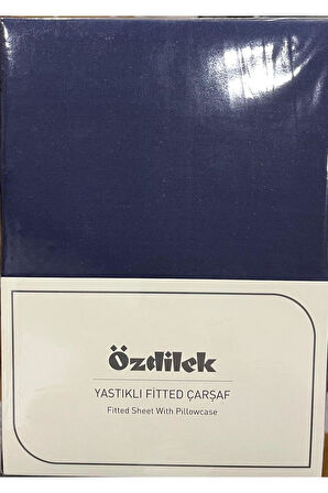 Özdilek Colurist Lastikli Fitted Tek Kişilik Çarşaf Takımı 120 x 200 +30 Cm ( 30 Cm Yükseklik ) Pasifik