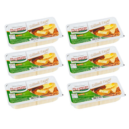 Ozgullu Dilimli Kasar Peyniri 400 gr x 6 Adet